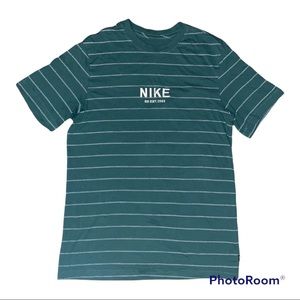Nike Embroidered Striped Tee